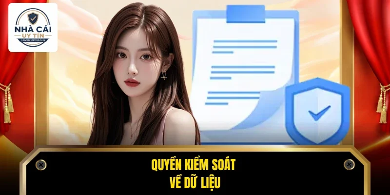 Quyền kiểm soát về dữ liệu